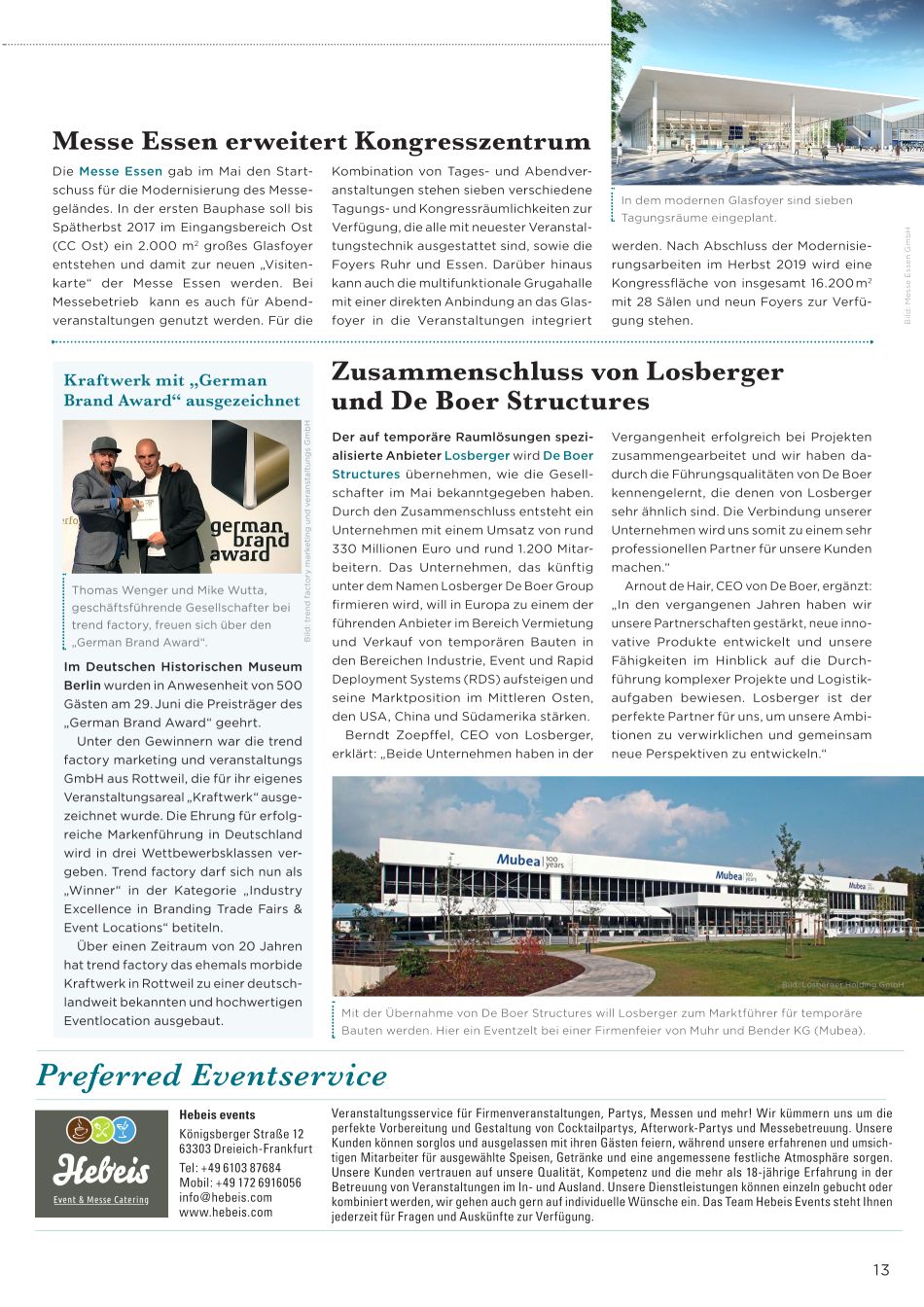 News Vorschau