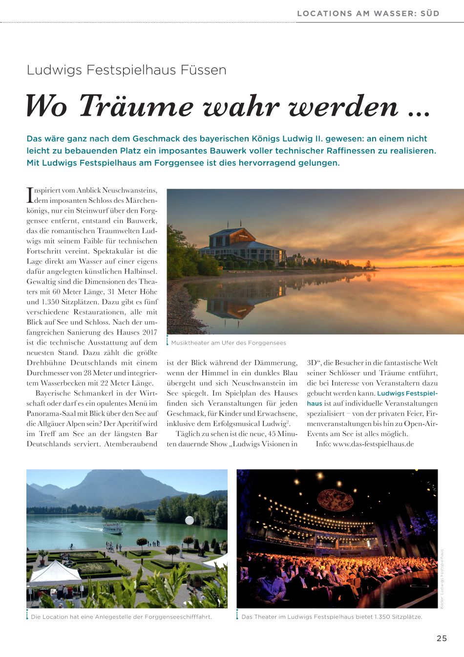 LOCATIONS AM WASSER: SÜD