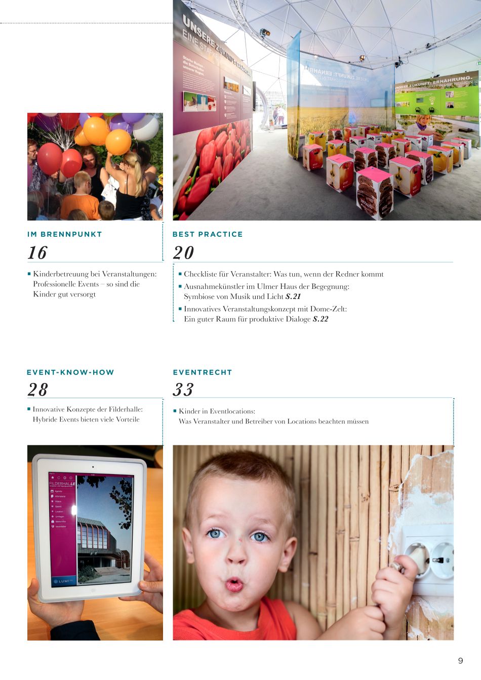 Inhalt-eventlocations magazin rechte Seite