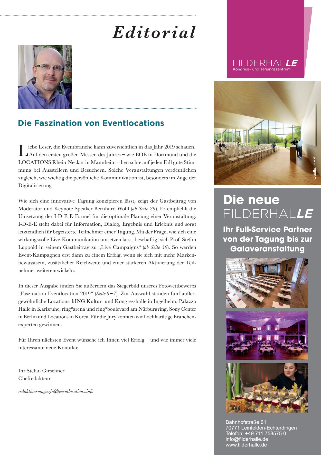 neue Faszination Eventlocations