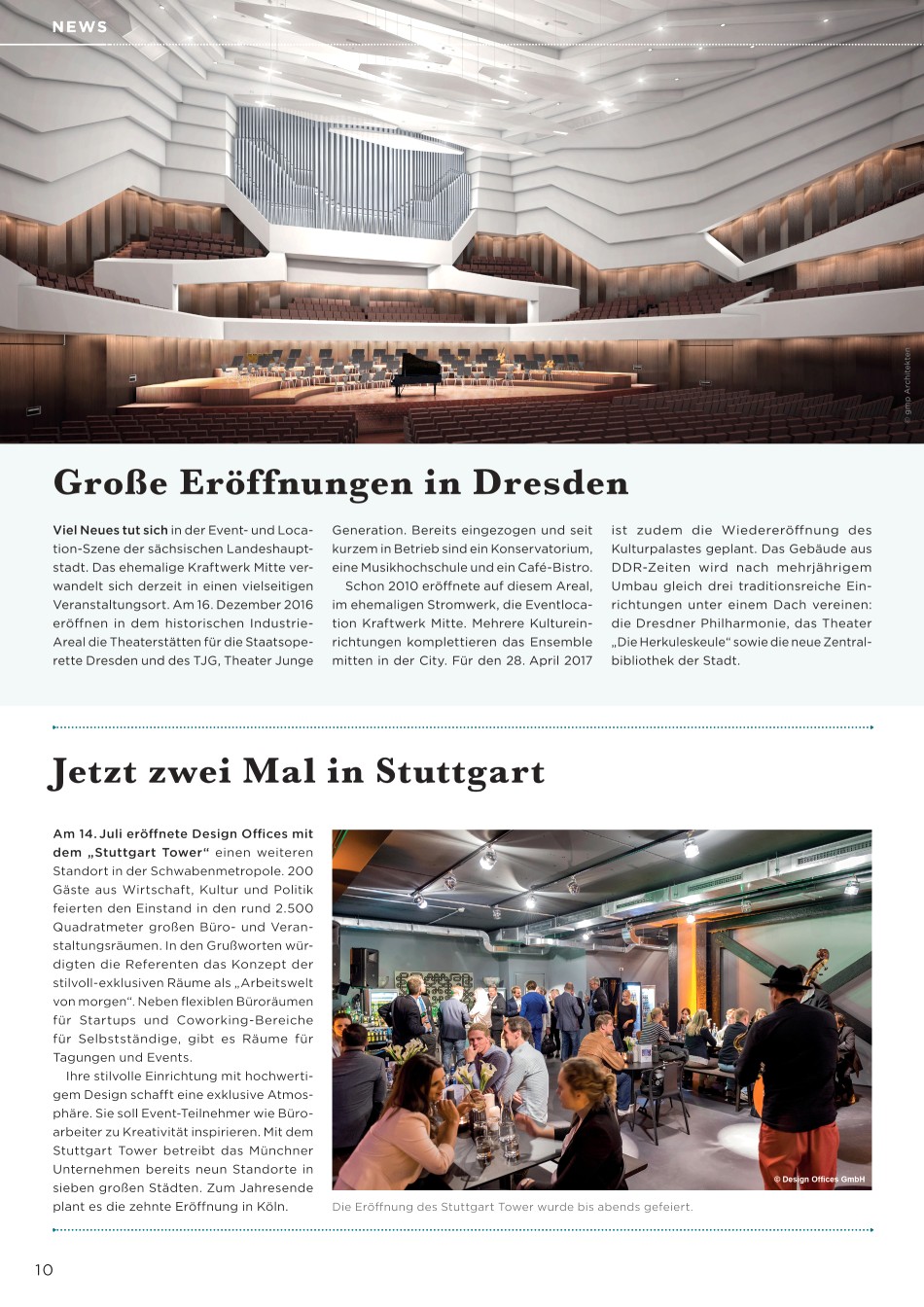 Neue Locations