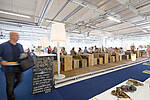 besuchte Messehalle