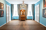 Palais Montgelas Mozart Salon Blick auf Fenster ©DanielSchvarcz