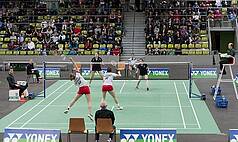 Sindelfingen: Glaspalast - Badminton