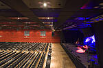 Gutenbergsaal mit Reihenbestuhlung und Bühne