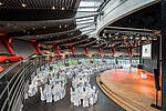 Porsche Auditorium mit Bankettbestuhlung
