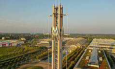 Leipzig: Leipziger Messe - Messeturm