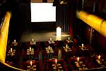 Tagung mit Leinwand