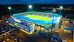 Stadion bei Nacht