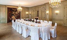 München: Hotel Bayerischer Hof - Palais Montgelas Fürstensalon bestuhlt ©DanielSchvarcz