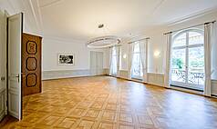 Baden-Baden: Palais Biron - Salon Merkur
