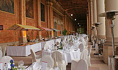Baden-Baden: Kurhaus Baden-Baden - Wandelgang der Trinkhalle - Abendveranstaltung