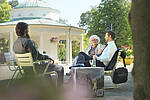 Pause im Park