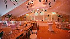 Flörsheim am Main bei Frankfurt: Chamäleon Beach Resort - Halle 1-4