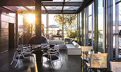 München: Hotel Bayerischer Hof - Blue Spa Lounge & Wintergarten (c) Benjamin Monn