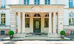 Baden-Baden: Palais Biron - Eingangsportal