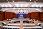 Für Kongresse und große Tagungen, für Abendevents, Kick-Off und Mitarbeiterveranstaltungen ist der Große Saal im CongressCentrum Pforzheim CCP ideal geeignet und enorm anpassbar. 